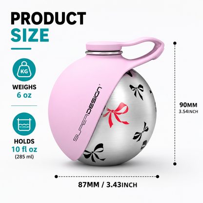 PORTABLE PET WATER BOTTLE  Made For Every Walk  💧 Leakproof 🧼 Easy-Rinse 🎒 Travel-Friendly